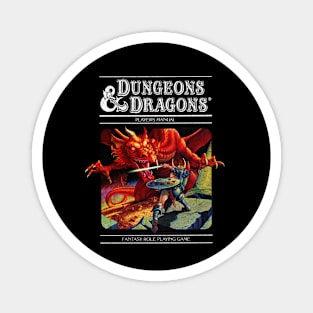 Vintage 70s Dungeons & Dragons Magnet